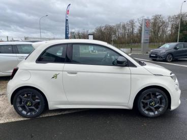 SPOTICAR Abarth 595 500 E 155ch 42kwh Pack 4cv Occasion - Citadine Electrique Blanc Antidote - Blois - 1203855957_5