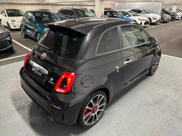 SPOTICAR Abarth 595 500 1.4 Turbo T-jet 165ch 595 Turismo My17 Bva Occasion - Citadine Essence Métallisé Noir Scorpione - Montlhery - 1203856030_5