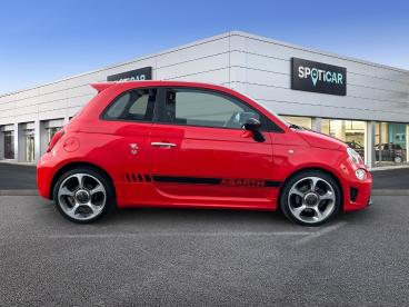 SPOTICAR Abarth 595 500 1.4 Turbo T-jet 145ch 595 My21 Occasion - Citadine Essence Pastel Extra Rouge Abarth - Anthy-sur-leman - 1203894427_4