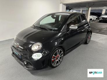 SPOTICAR Abarth 595 500 1.4 Turbo T-jet 165ch 595 Turismo My17 Bva Occasion - Citadine Essence Métallisé Noir Scorpione - Montlhery - 1203915229_1