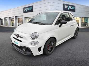SPOTICAR Abarth 595 500 695 1.4 Turbo 16v T-jet 180 Ch Bvm5 Occasion - Citadine Essence Blanc - Mougins - 1203923739_1