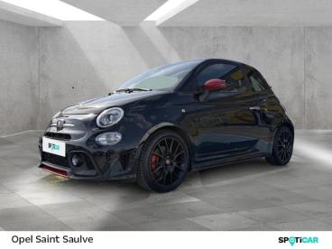 SPOTICAR Abarth 595 500 1.4 Turbo T-jet 165ch 595 Turismo My22 Occasion - Citadine Essence Métallisé Noir Scorpione - Saint-saulve - 1203924635_1