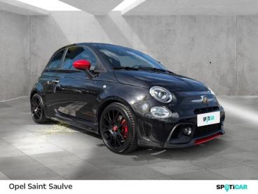 SPOTICAR Abarth 595 500 1.4 Turbo T-jet 165ch 595 Turismo My22 Occasion - Citadine Essence Métallisé Noir Scorpione - Saint-saulve - 1203924635_3