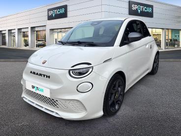 SPOTICAR Abarth 595 500 E 155ch Pack Occasion - Citadine Electrique Blanc Antidote - Dizy - 1203935126_1
