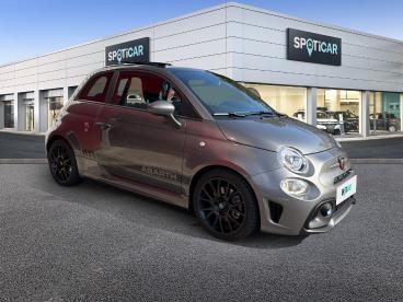 SPOTICAR Abarth 595 500 1.4 Turbo T-jet 165ch  595 Turismo Occasion - Citadine Essence Métallisé Gris Record - Annemasse - 1203948574_3