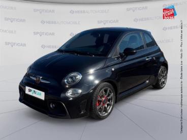 SPOTICAR Abarth 595 500 1.4 Turbo T-jet 145ch 595 My21 Occasion - Citadine Essence Métallisé Noir Scorpione - Dijon - 1203951312_1