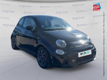SPOTICAR Abarth 595 500 1.4 Turbo T-jet 145ch 595 My21 Occasion - Citadine Essence Métallisé Noir Scorpione - Dijon - 1203951312_3