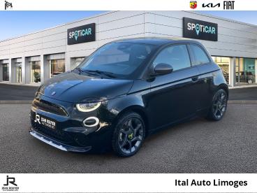 SPOTICAR Abarth 595 500 E 155ch 42kwh  4cv (-3600€ Prime Cee A Particulier Occasion - Citadine Electrique Noir Venom - Limoges - 1203961672_1