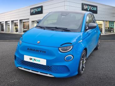 SPOTICAR Abarth 595 500 E 155 Ch Turismo Occasion - Citadine Electrique Bleu - Faches Thumesnil - 1203963532_1
