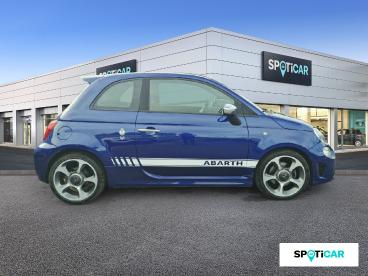 SPOTICAR Abarth 595 500 1.4 Turbo T-jet 145ch 595 Gps/toit Ouvrant Occasion - Citadine Essence Col. Métallisé Bleu Podio - Chambray Les Tours - 1203975031_4