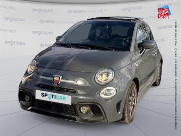 SPOTICAR Abarth 595 500 1.4 Turbo T-jet 145ch 595 My19 Occasion - Citadine Essence Col. Pastel Gris Pista - Dijon - 1203975184_1