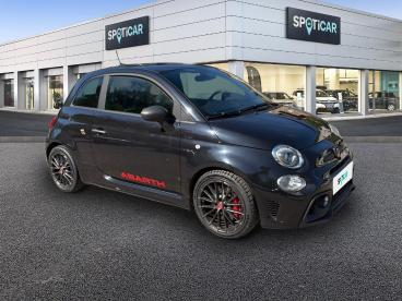 SPOTICAR Abarth 595 500 1.4 Turbo T-jet 180ch  595 Competizione Occasion - Citadine Essence Métallisé Noir Scorpione - Tulle - 1203980116_3