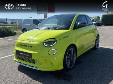 SPOTICAR Abarth 595 500 E 155ch Scorpionissima Occasion - Citadine Electrique Vert Acide - Montelimar - 1203986469_1