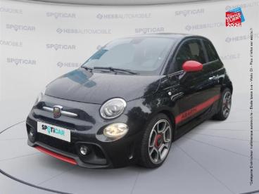 SPOTICAR Abarth 595 500 1.4 Turbo T-jet 145ch 595 E6d Full Occasion - Citadine Essence Métallisé Noir Scorpione - Illzach - 1203999534_1