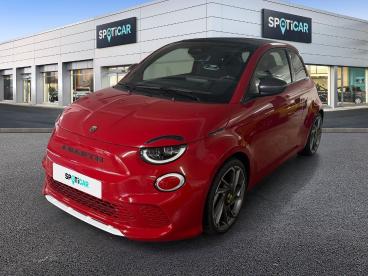 SPOTICAR Abarth 595 500 E Cabriolet 155 Ch Turismo Occasion - Citadine Electrique Rouge - Antibes - 1204011031_1