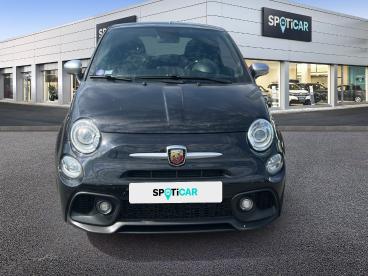 SPOTICAR Abarth 595 500 1.4 Turbo T-jet 165ch 595 Turismo My19 Bva Occasion - Citadine Essence Métallisé Noir Scorpione - Compiegne - 1204019498_2
