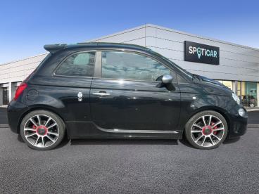 SPOTICAR Abarth 595 500 1.4 Turbo T-jet 165ch 595 Turismo My19 Bva Occasion - Citadine Essence Métallisé Noir Scorpione - Compiegne - 1204019498_4