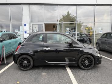 SPOTICAR Abarth 595 500 1.4 Turbo T-jet 145ch 595 My17 Occasion - Citadine Essence Métallisé Noir Scorpione - Chambourcy - 1204042473_2