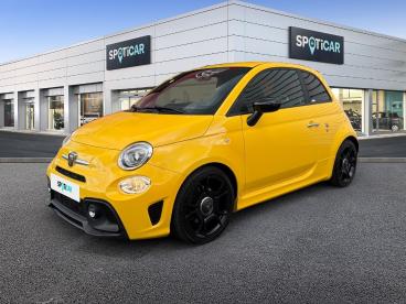 SPOTICAR Abarth 595 500 1.4 Turbo T-jet 160ch 595 Pista Occasion - Citadine Essence Col. Pastel Extra Jaune Modena - Annemasse - 1204057443_1