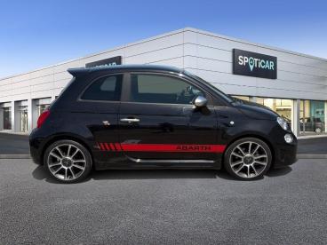 SPOTICAR Abarth 595 500 1.4 Turbo T-jet 165ch 595 Turismo My21 Occasion - Citadine Essence Métallisé Noir Scorpione - Ales - 1204061427_4