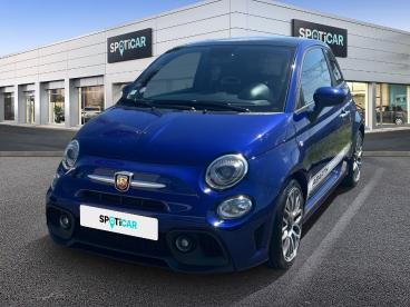 SPOTICAR Abarth 595 500 1.4 Turbo T-jet 145ch 595 My21 Occasion - Citadine Essence Col. Métallisé Bleu Podio - Anthy-sur-leman - 1204072448_1