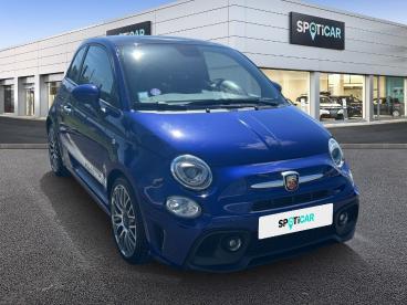 SPOTICAR Abarth 595 500 1.4 Turbo T-jet 145ch 595 My21 Occasion - Citadine Essence Col. Métallisé Bleu Podio - Anthy-sur-leman - 1204072448_3