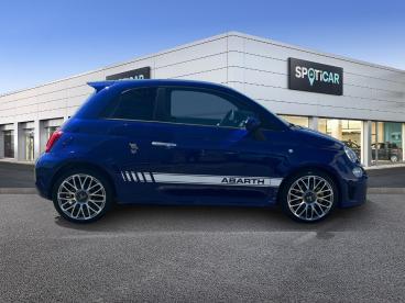 SPOTICAR Abarth 595 500 1.4 Turbo T-jet 145ch 595 My21 Occasion - Citadine Essence Col. Métallisé Bleu Podio - Anthy-sur-leman - 1204072448_4