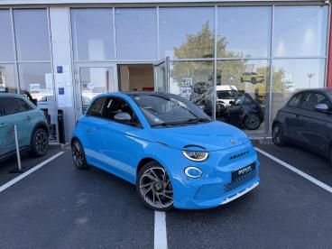 SPOTICAR Abarth 595 500 E 155ch 42kwh Scorpionissima 4cv Occasion - Citadine Electrique Bleu Poison - Chambourcy - 1204088808_2