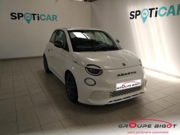 SPOTICAR Abarth 595 500 E 155ch 42kwh Pack 4cv Occasion - Citadine Electrique Blanc Antidote - La chaussee saint victor - 1204092709_2