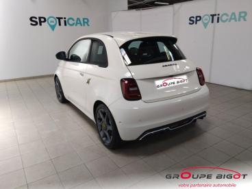 SPOTICAR Abarth 595 500 E 155ch 42kwh Pack 4cv Occasion - Citadine Electrique Blanc Antidote - La chaussee saint victor - 1204092709_3