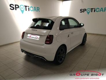 SPOTICAR Abarth 595 500 E 155ch 42kwh Pack 4cv Occasion - Citadine Electrique Blanc Antidote - La chaussee saint victor - 1204092709_4