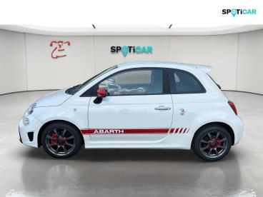 SPOTICAR Abarth 595 500 1.4 Turbo T-jet 145ch 595 My19 Occasion - Citadine Essence Pastel Extra Blanc Gara (racing) - Ales - 1204112613_2