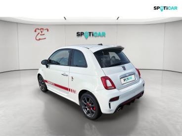 SPOTICAR Abarth 595 500 1.4 Turbo T-jet 145ch 595 My19 Occasion - Citadine Essence Pastel Extra Blanc Gara (racing) - Ales - 1204112613_3