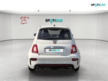 SPOTICAR Abarth 595 500 1.4 Turbo T-jet 145ch 595 My19 Occasion - Citadine Essence Pastel Extra Blanc Gara (racing) - Ales - 1204112613_4