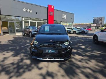 SPOTICAR Abarth 595 500 E 155ch 42kwh Pack 4cv Occasion - Citadine Electrique Noir Venom - Brive - 1204122271_1