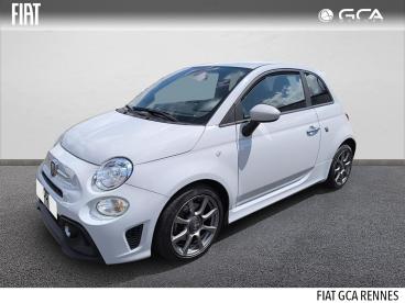 SPOTICAR Abarth 595 500 1.4 Turbo T-jet 145ch  595 Occasion - Citadine Essence Pastel Extra Blanc Gara (racing) - Cesson-sevigne - 1204148887_1