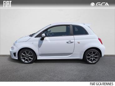 SPOTICAR Abarth 595 500 1.4 Turbo T-jet 145ch  595 Occasion - Citadine Essence Pastel Extra Blanc Gara (racing) - Cesson-sevigne - 1204148887_3