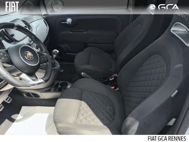 SPOTICAR Abarth 595 500 1.4 Turbo T-jet 145ch  595 Occasion - Citadine Essence Pastel Extra Blanc Gara (racing) - Cesson-sevigne - 1204148887_5