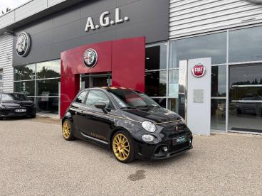 SPOTICAR Abarth 595 500 1.4 Turbo T-jet 165ch 595 Scorpioneoro Bva E6d Ful Occasion - Citadine Essence Métallisé Noir Scorpione - Salon De Provence Cedex - 1204191999_1