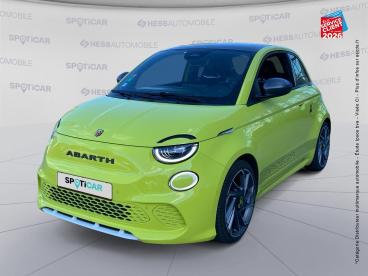 SPOTICAR Abarth 595 500 E 155ch Scorpionissima Occasion - Citadine Electrique Vert Acide - Franois - 1204196160_1