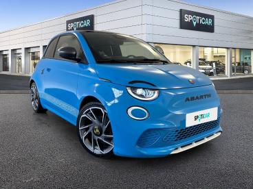 SPOTICAR Abarth 595 500 E 155ch Scorpionissima Occasion - Citadine Electrique Bleu Poison - Dechy - 1204196293_1