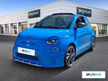 SPOTICAR Abarth 595 500 E Cabriolet 155 Ch Scorpionissima Occasion - Citadine Electrique Bleu - Mougins - 1204200817_1