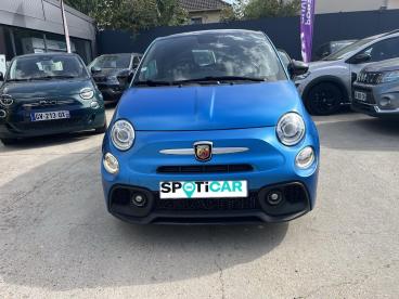 SPOTICAR Abarth 595 500 1.4 Turbo T-jet 165ch 595 Turismo My19 Occasion - Citadine Essence Col. Métallisé Bleu Podio - St Maur Des Fosses - 1204206824_1
