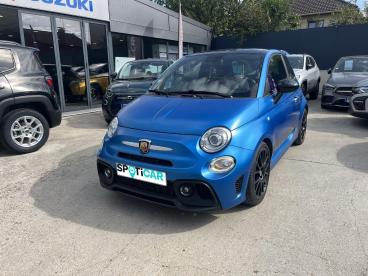 SPOTICAR Abarth 595 500 1.4 Turbo T-jet 165ch 595 Turismo My19 Occasion - Citadine Essence Col. Métallisé Bleu Podio - St Maur Des Fosses - 1204206824_3