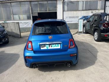 SPOTICAR Abarth 595 500 1.4 Turbo T-jet 165ch 595 Turismo My19 Occasion - Citadine Essence Col. Métallisé Bleu Podio - St Maur Des Fosses - 1204206824_4
