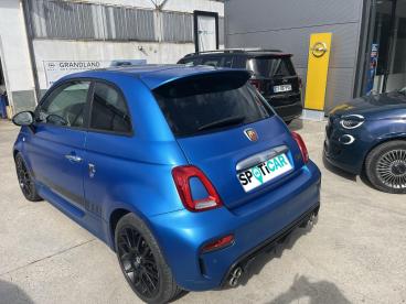 SPOTICAR Abarth 595 500 1.4 Turbo T-jet 165ch 595 Turismo My19 Occasion - Citadine Essence Col. Métallisé Bleu Podio - St Maur Des Fosses - 1204206824_5