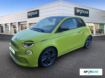 SPOTICAR Abarth 595 500 E 155ch Turismo Occasion - Citadine Electrique Vert - Poitiers - 1204244440_1