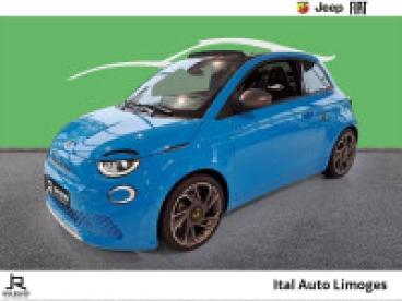 SPOTICAR Abarth 595 500 C E 155ch Turismo Occasion - Citadine Electrique Bleu Poison - Limoges - 1203306779_1