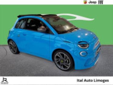 SPOTICAR Abarth 595 500 C E 155ch Turismo Occasion - Citadine Electrique Bleu Poison - Limoges - 1203306779_3