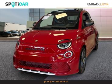 SPOTICAR Abarth 595 500 C E 155ch 42kwh Pack 4cv Occasion - Citadine Electrique Rouge Adrénaline - Lievin - 1203481359_1